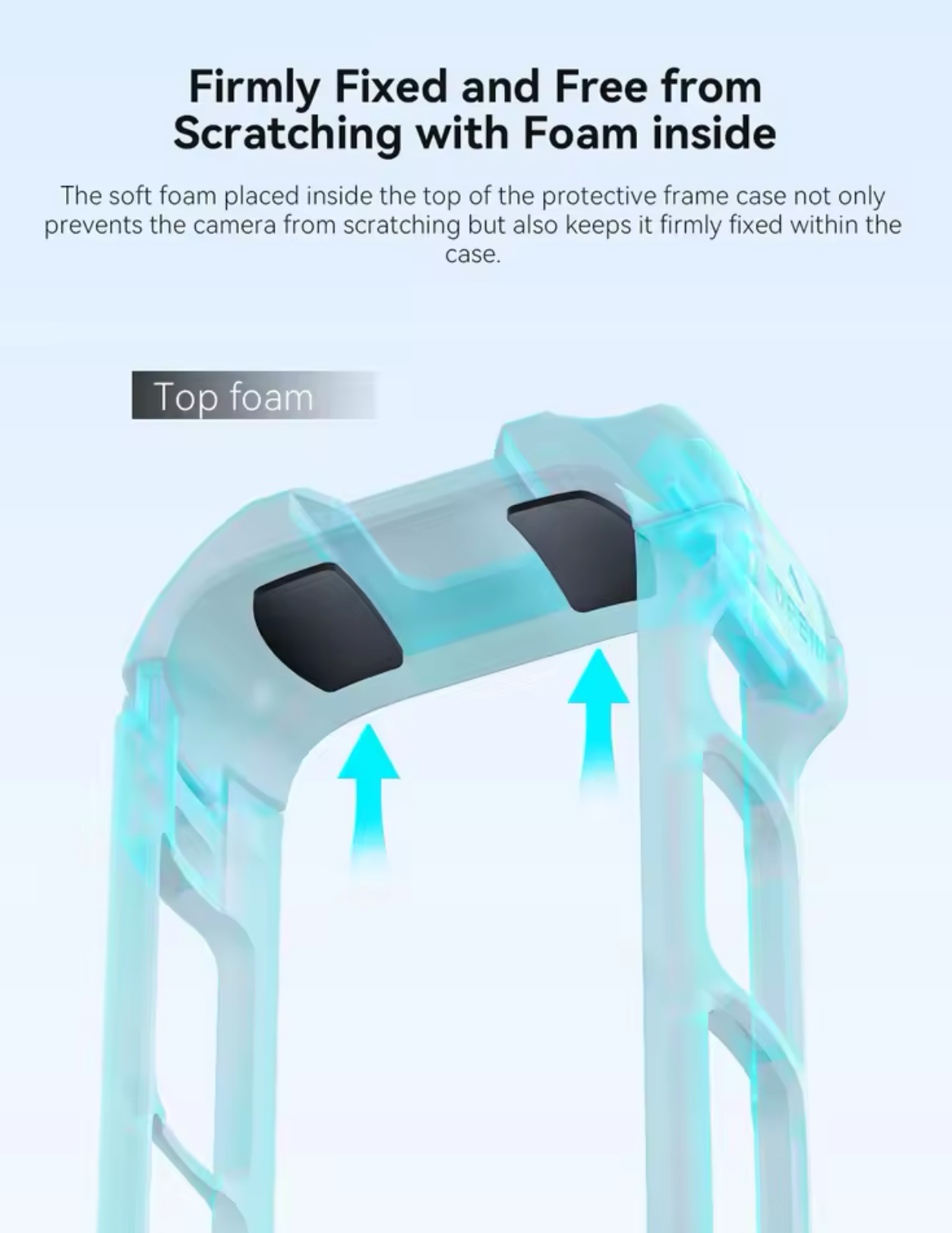 Rollcage, adaptateur horizontal et dégagement rapide magnétique - Insta360 X4