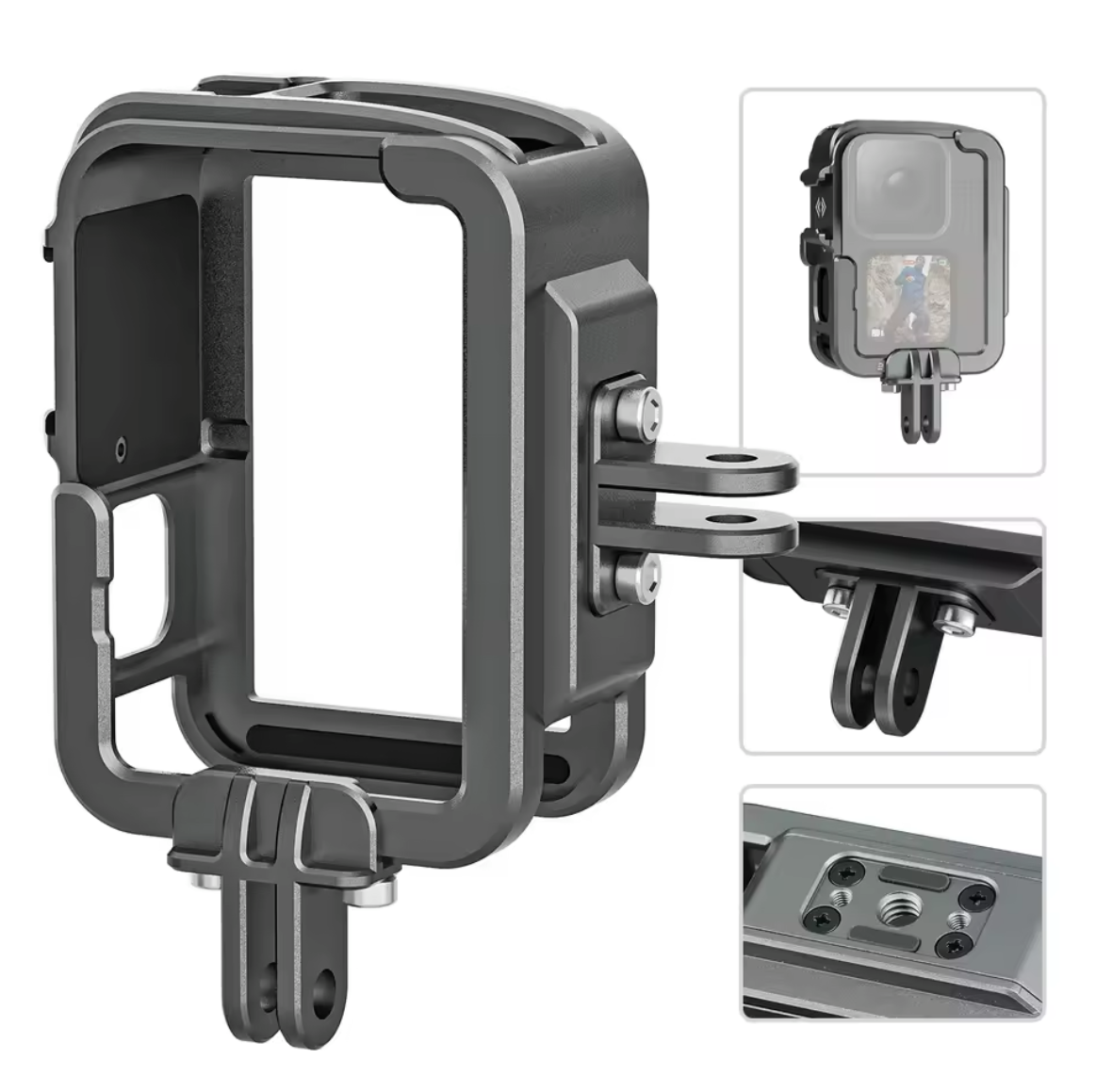 Rollcage et adaptateur vertical - GoPro 9 à 13